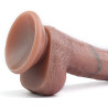 RealCockz Gode Skinnier Nico 13 x 3.7cm Marron